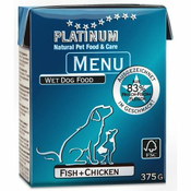 PLATINUM menu riba i piletina 375gr