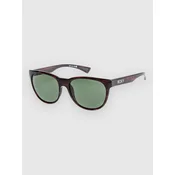 Roxy Gina Polarized Tortoise Brown Sunglasses green plz
