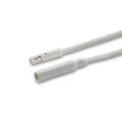 Hera HVLCS 46/1500 priključni kabel, 1,5 m, enojni - bela - Plastika