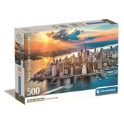 shumee 500-delna sestavljanka. Kompaktna. New York.