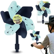 Disney STAR WARS The Mandalorian Ventilator za krmilo kolesa, Ventilator z ročajem za otroške skuterje