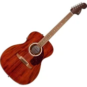 Fender California Deluxe Monterey E WN Natural Mahogany Elektroakustična dreadnought