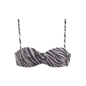 LASCANA Bikini zgornji del črna