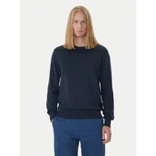 Calvin Klein Pulover LV040BM343 Mornarsko modra Regular Fit