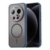 Hibridni ovitek HaloFrost II MagSafe za Xiaomi 17 Ultra - navy blue