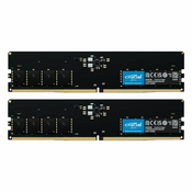 Crucial - DDR5 - kit - 32 GB: 2 x 16 GB - DIMM 288-pin - 5200 MHz / PC5-41600 - unbuffered