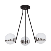 Jupiter 1714 - Viseci luster ELFA 3xE14/40W/230V krom