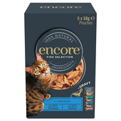 Ekonomicno mješovito pakiranje Encore Cat Gravy Pouch 20 x 50 g - Izbor ribe (3 vrste)