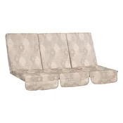 Homestar Blazine za gugalnice MONTREAL 3-delni 114x52x9 cm bež krogi