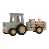 Little Dutch Traktor z leseno prikolico Kmetija