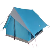 vidaXL vidaXL Kamping šotor A-Frame za 3 osebe, modri, vodoodporen, (22094374)