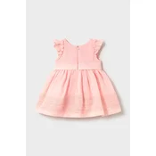 Mayoral Elegantna obleka 1907 Roza Regular Fit