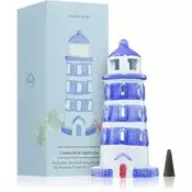 Paddywax Painted Ceramic House Connecticut Lighthouse darilni set