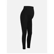 cfab Pajkice Seamless Umstandsleggings črna