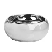 Polnix Keramična skleda za rože SILVER z ogledalom 19 cm