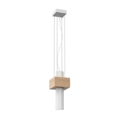 Luster na sajli WEST 1xGU10/25W/230V bela