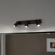 LEDVANCE reflektor Octagon, z možnostjo zatemnitve, s tremi žarnicami, črn - Dnevna soba/jedilnica - Sodobni - črna - Kovina