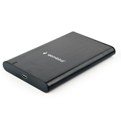 GEMBIRD Hdbird HDD HDD ali SATA USB Type C 3.1 Črni aluminij Sata Hard, (22137147)