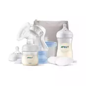 Philips Avent Set za izmlazanje mleka Natural SCF430/16, 17 delova