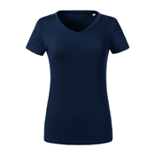 Russell Womens Pure Organic V-Neck T-Shirt