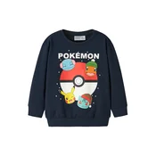 NAME IT Majica NMMSEVEN POKEMON mornarska/zelena/temno rdeča/bela
