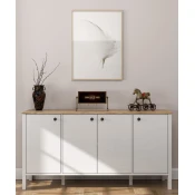 Hanah Home Konzolni sto FRN-20007, 160x82x44 cm, Beli