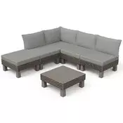 KETER ELEMENTS SIGNATURE Set Vrtni Plasticni - Orasi i Zeleni Jastuci