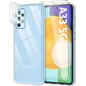 shumee SET OVITEK ZA SAMSUNG GALAXY A33 5G + 2x KALJENO STEKLO IN ZAŠČITA ZA KAMERO