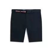Tommy Hilfiger Komplet kratke hlače in pas Denton MW0MW42349 Mornarsko modra Slim Fit