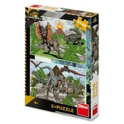 Dino - Puzzle 2x48 Jurski svet - 40 - 99 kosov