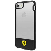 Ferrari - Hard Case Apple iPhone 7 - Transparent ( FEHCP7BISBK)