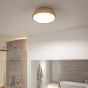 Paulmann Oka LED stropna svetilka IP44 CCT videz lesa - Kopalnica - Sodobni - svetlo leseno - Plastika