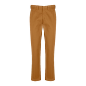 Hlače Dickies moški, rjava barva
