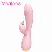 Rabbit vibrator Nalone Magic Stick, svetlo roza