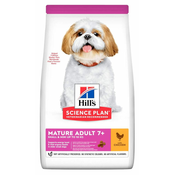 Hills Mature Adult Small & Mini suha hrana za pse, sa piletinom, 3 kg