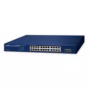 Planet GS-2210-24P2S Switch Smart 24xGE PoE+ 2xSFP