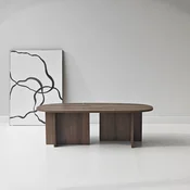 HANAH HOME Sto za dnevnu sobu Missisipi Walnut