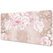 Decormat Podloga za pisalno mizo White roses 100x50 cm