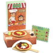 Set za igru Djeco - Robertova pizza