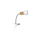 Spot-Light 2224174WF - Lampa sa klipsom SVENDA 1xE27/60W/230V