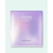 Cell Fusion C Kolagenska maska za obraz Glass Skin Collagen Mask - 35 g/1 kos
