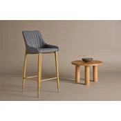 Venture Design Barski stol 2 kosa 49,5x45x103 cm temno siva
