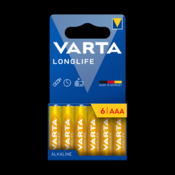 Varta 4103101746 - 6 kom. alkalnih baterija LONGLIFE AAA 1,5V