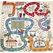 Monkey Gym Igralna podloga za otroke Dinamico (175x175 cm) za otroke, (5000077175)
