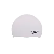 Speedo ELASTOMERIC SOLID CAP AU, kapa za plivanje, bijela 87510192