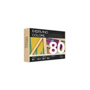 Papir barvni a4 fabriano colore pastelne barve marelična 80gr - albicocca