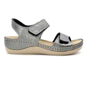 FRATELLI BABB ANATOMSKI SANDALI, (D_302_BLACK_M-40)