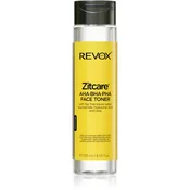 Revox B77 Zitcare AHA BHA PHA Active Face Toner nežni čistilni tonik 250 ml