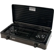 MPM MPM SMILE-KN-02/1KB Plinski štedilnik z 2 kuhama, bel, 285 g/h, za butan/propane - idealen za domačo kuhinjo