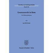Gesetzesrecht in Rom